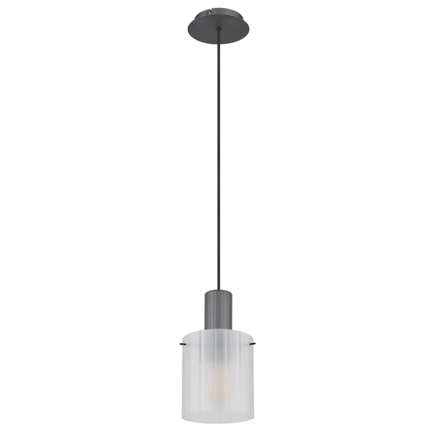 Globo - Lámpara colgante 1xE27/40W/230V diá. 18 cm blanco