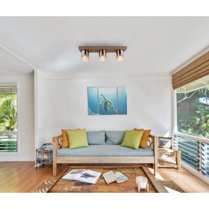 Globo - Lámpara de techo 3xE27/40W/230V