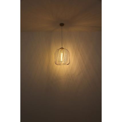 Globo - Lámpara colgante con cable 1xE27/40W/230V Ø 35 cm