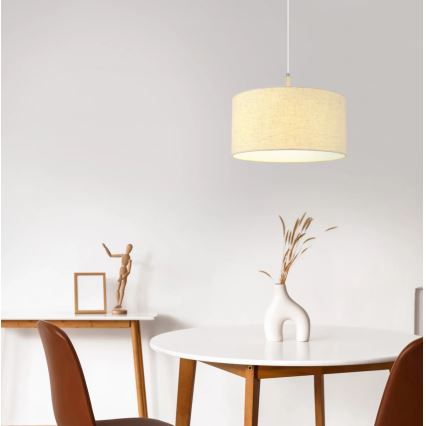 Globo - Lámpara colgante con cable 1xE27/60W/230V