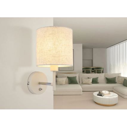 Globo - Aplique de pared 1xE14/40W/230V