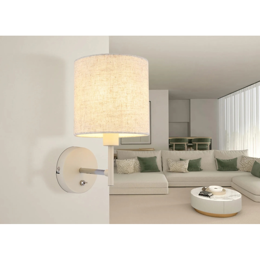 Globo - Aplique de pared 1xE14/40W/230V