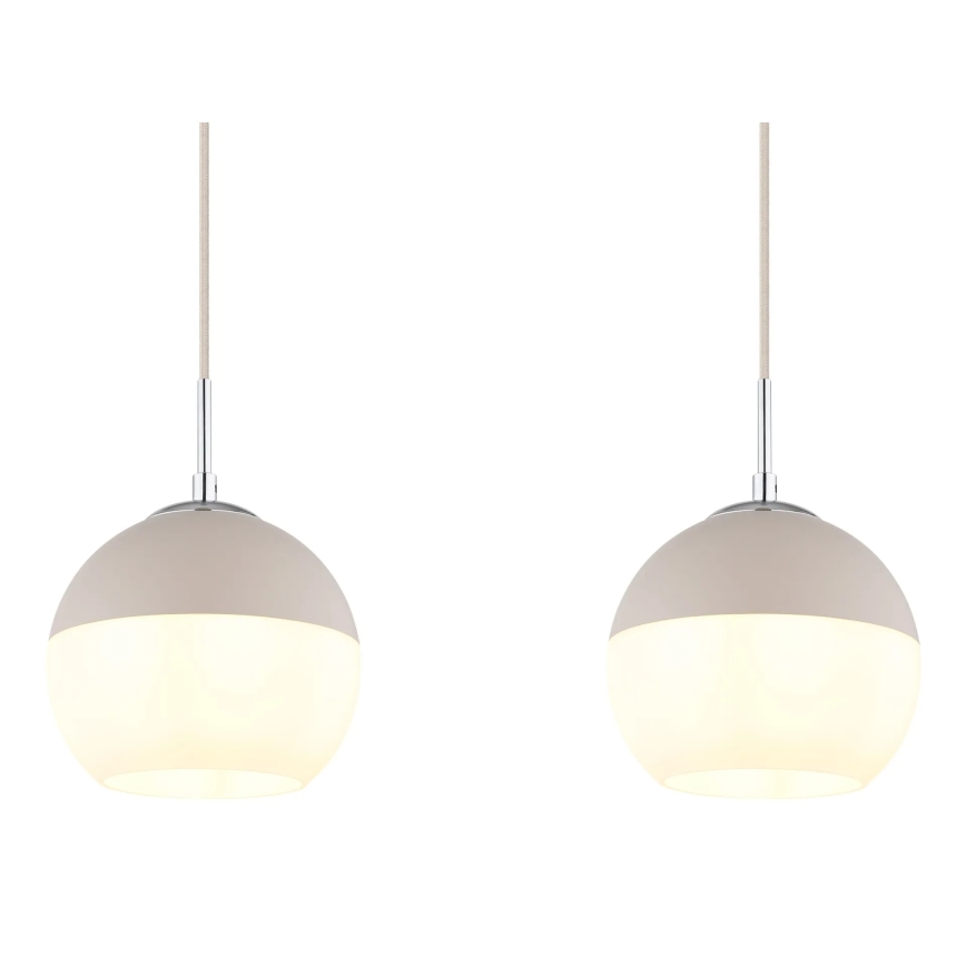 Globo - Lámpara colgante con cable 3xE27/60W/230V