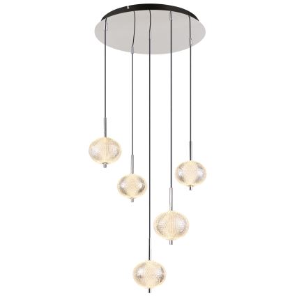 Globo - Lámpara LED colgante 5xLED/6,6W/230V 3000/4500/6500K