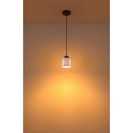 Globo - Lámpara colgante 1xE27/60W/230V cromo brillante diá. 14 cm