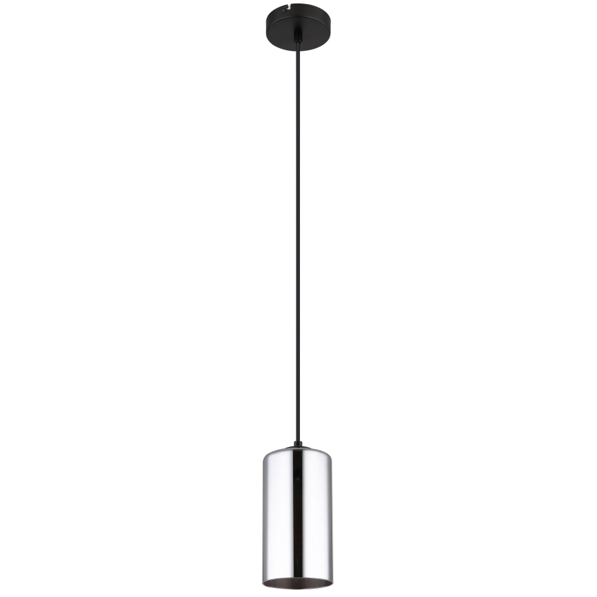 Globo - Lámpara colgante 1xE27/25W/230V diá. 11 cm negro
