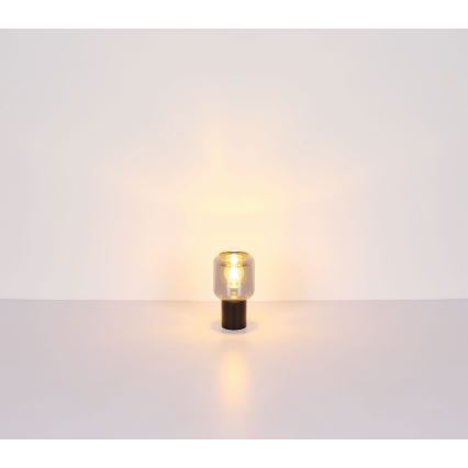 Globo - Lámpara de mesa 1xE27/40W/230V negro