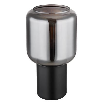 Globo - Lámpara de mesa 1xE27/40W/230V negro