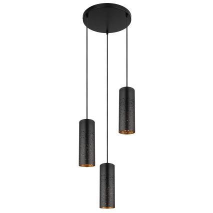 Globo - Lámpara colgante 3xE27/40W/230V