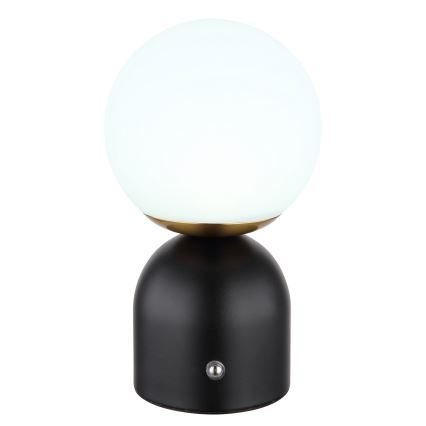 Globo - Lámpara de mesa regulable LED táctil LED/2W/5V 2700/4000/65000K 1800 mAh negro