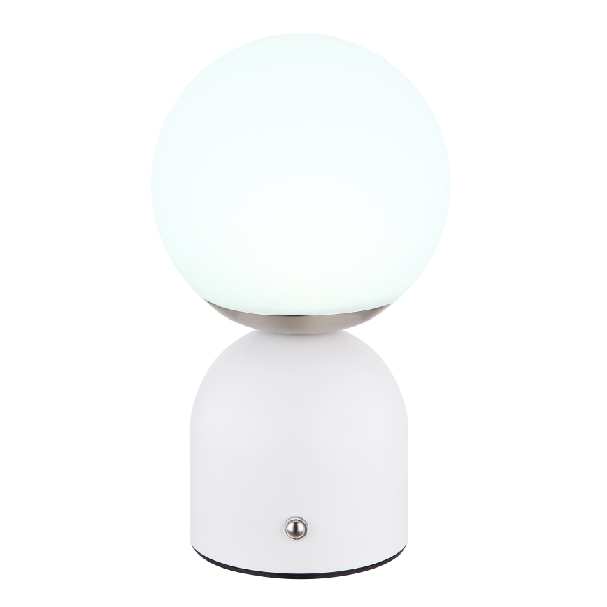 Globo - Lámpara de mesa táctil LED regulable LED/2,5W/3,7V 2700/4000/6500K 1800 mAh USB blanca