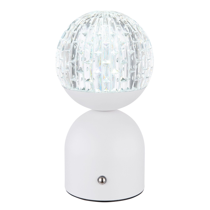 Globo - Lámpara de mesa regulable LED táctil LED/2W/5V 2700/4000/65000K 1800 mAh blanco