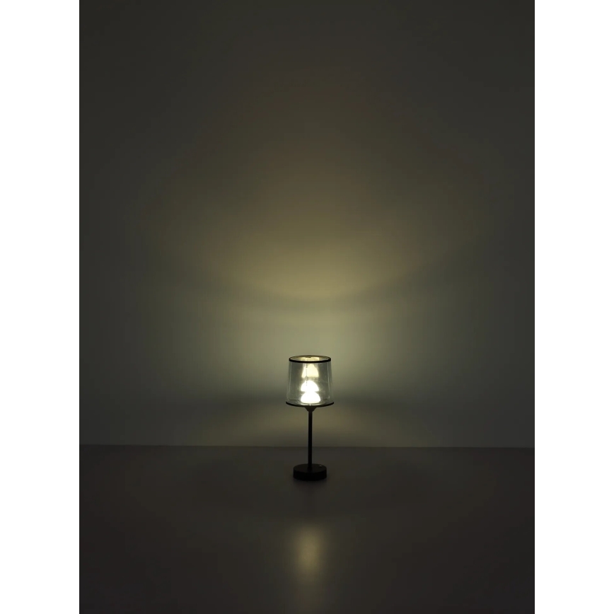 Globo - LED Lámpara de mesa táctil recargable y regulable LED/2,5W/3,7V 2700/4000/6500K 1800 mAh negro