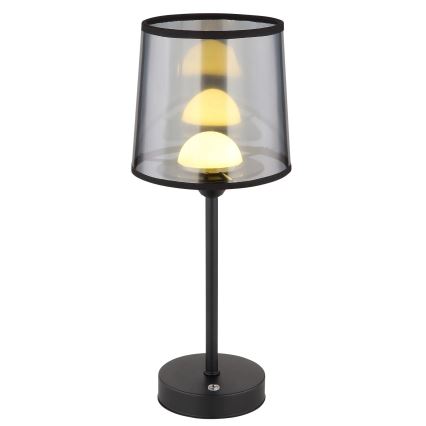 Globo - LED Lámpara de mesa táctil recargable y regulable LED/2,5W/3,7V 2700/4000/6500K 1800 mAh negro