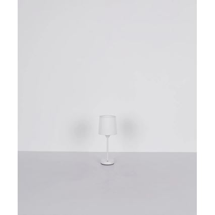 Globo - LED Lámpara de mesa táctil recargable y regulable LED/2,5W/3,7V 2700/4000/6500K 1800 mAh blanco