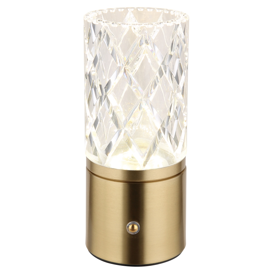 Globo - Lámpara de mesa regulable LED táctil LED/2,5W/3,7V 2700K/4000K/6500K 1800 mAh USB dorado