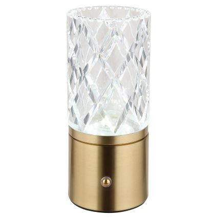 Globo - Lámpara de mesa regulable LED táctil LED/2,5W/3,7V 2700K/4000K/6500K 1800 mAh USB dorado