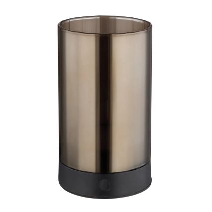 Globo - LED Lámpara de mesa táctil recargable y regulable para exteriores LED/2W/3,7V 2700/4000/6500K 1200mAh IP44 marrón