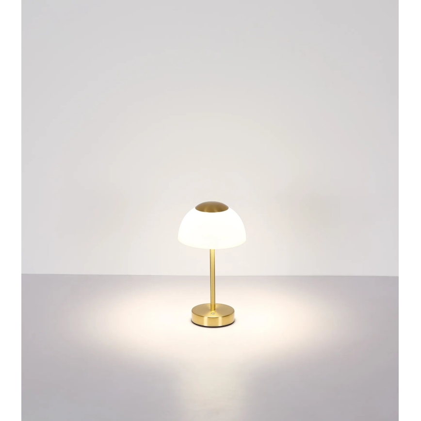 Globo - Lámpara de mesa LED recargable y regulable LED/2,5W/5V 1800mAh