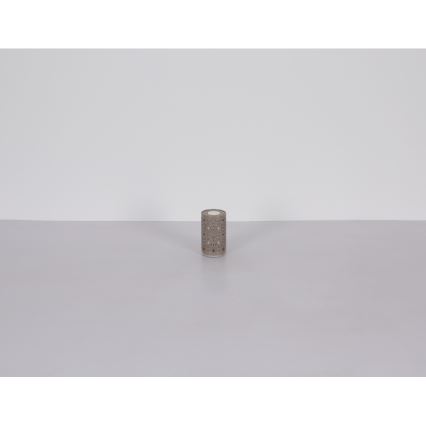 Globo - Lámpara de mesa LED RGB táctil recargable LED/1W/5V 500 mAh gris
