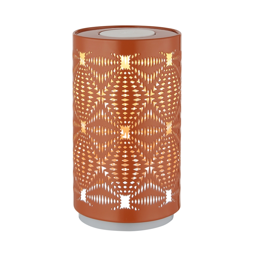 Globo - Lámpara de mesa LED RGB táctil recargable LED/1W/5V 500 mAh cobre