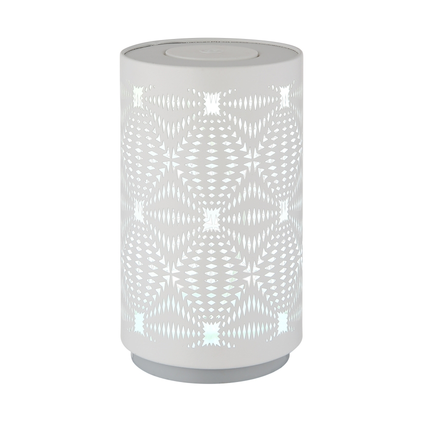 Globo - Lámpara de mesa LED RGB táctil recargable LED/1W/5V 500 mAh blanco