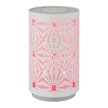 Globo - Lámpara de mesa LED RGB táctil recargable LED/1W/5V 500 mAh blanco