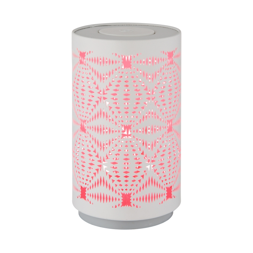 Globo - Lámpara de mesa LED RGB táctil recargable LED/1W/5V 500 mAh blanco