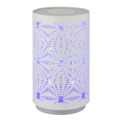 Globo - Lámpara de mesa LED RGB táctil recargable LED/1W/5V 500 mAh blanco