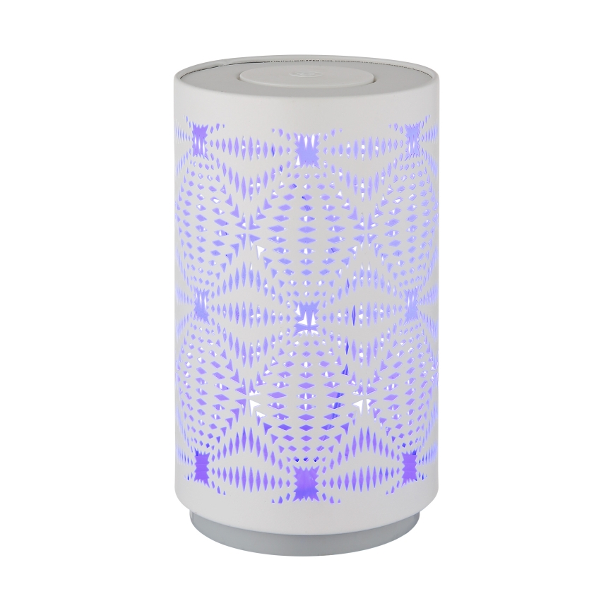 Globo - Lámpara de mesa LED RGB táctil recargable LED/1W/5V 500 mAh blanco
