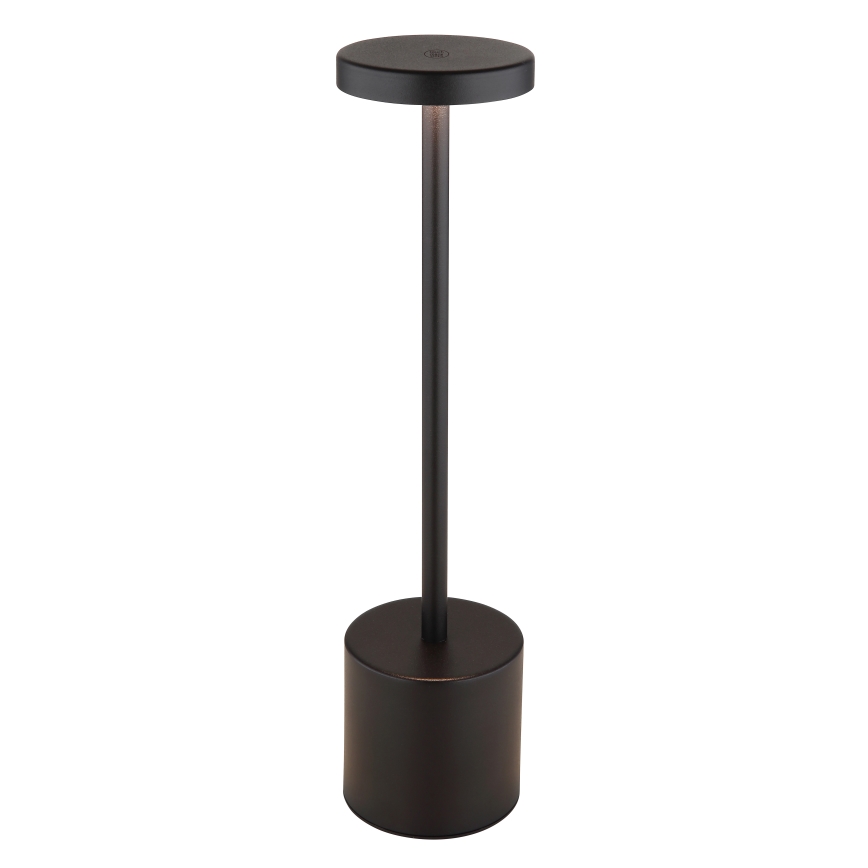 Globo - Lámpara de mesa regulable LED táctil LED/1,2W/3,7V 2000K/3500K/7000K 1200 mAh USB negro