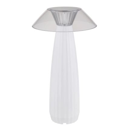 Globo - LED Lámpara de mesa táctil recargable y regulable LED/1W/3,7V 3000K 1200mAh blanco