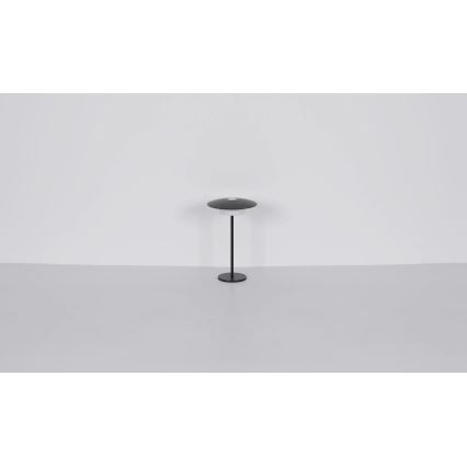 Globo - LED Lámpara de mesa táctil recargable para exteriores LED/3W/3,7V 1800/2700/3000K IP44 1800 mAh negro