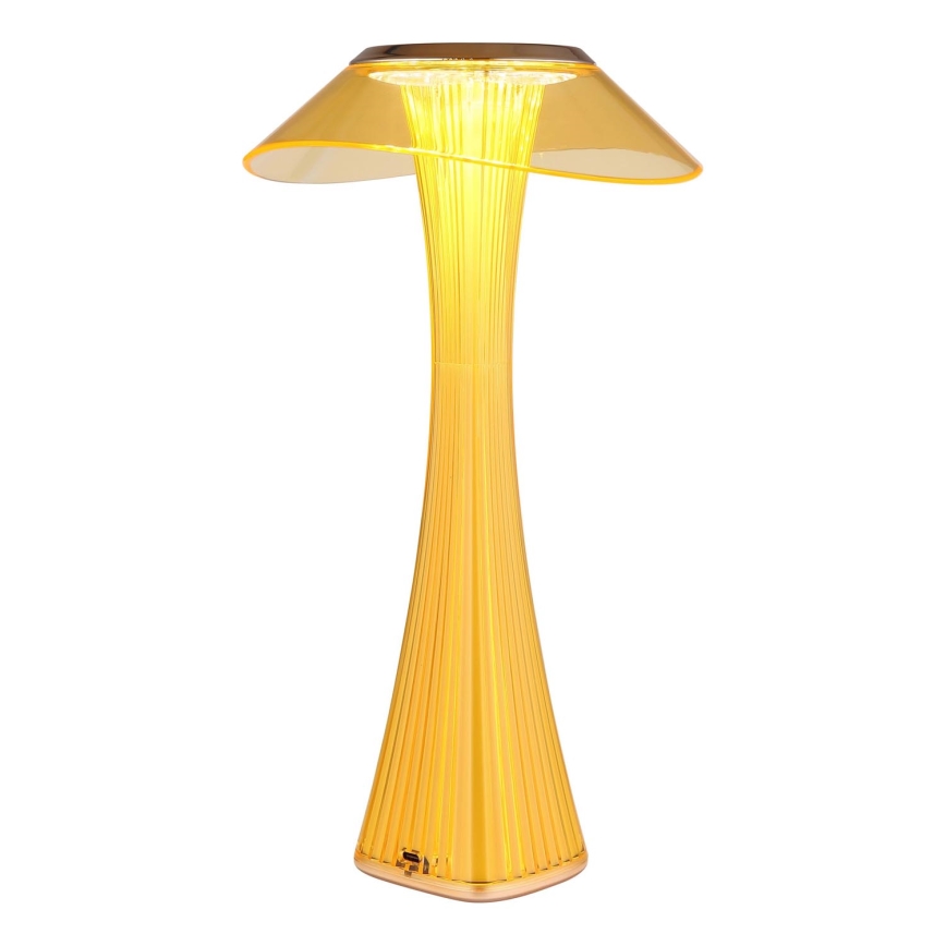 Globo 21025A - Lámpara de mesa LED recargable y regulable AMBRA LED/2,5W/3,7V 2700K/4500K/6500K dorado