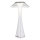 Globo 21025C - Lámpara de mesa LED recargable y regulable AMBRA LED/2,5W/3,7V 2700K/4500K/6500K blanco