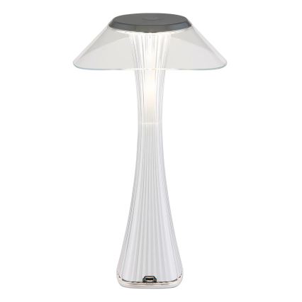 Globo 21025C - Lámpara de mesa LED recargable y regulable AMBRA LED/2,5W/3,7V 2700K/4500K/6500K blanco