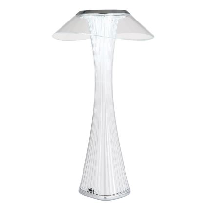 Globo 21025C - Lámpara de mesa LED recargable y regulable AMBRA LED/2,5W/3,7V 2700K/4500K/6500K blanco