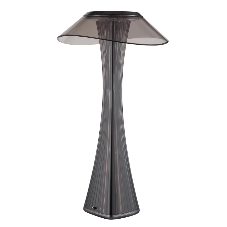Globo 21025S - Lámpara de mesa LED recargable y regulable AMBRA LED/2,5W/3,7V 2700K/4500K/6500K negro