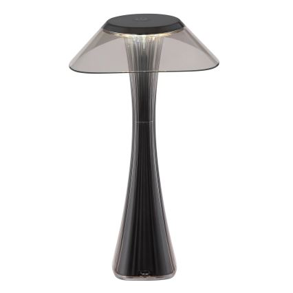 Globo 21025S - Lámpara de mesa LED recargable y regulable AMBRA LED/2,5W/3,7V 2700K/4500K/6500K negro