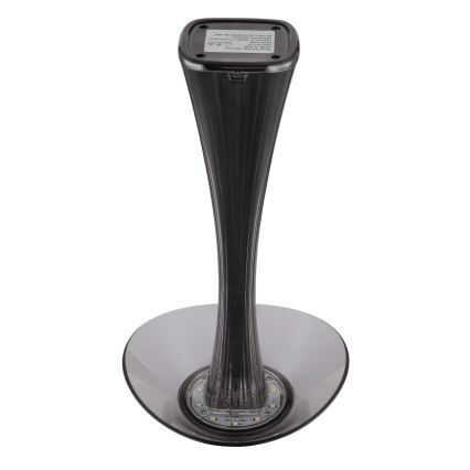 Globo 21025S - Lámpara de mesa LED recargable y regulable AMBRA LED/2,5W/3,7V 2700K/4500K/6500K negro