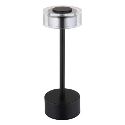 Globo - Lámpara de mesa LED táctil recargable y regulable LED/2,5W/3,7V 2700/4000/6500K 1800mAh negro