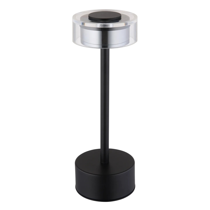 Globo - Lámpara de mesa LED táctil recargable y regulable LED/2,5W/3,7V 2700/4000/6500K 1800mAh negro