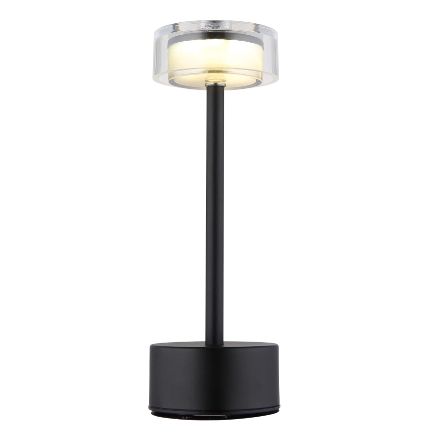 Globo - Lámpara de mesa LED táctil recargable y regulable LED/2,5W/3,7V 2700/4000/6500K 1800mAh negro