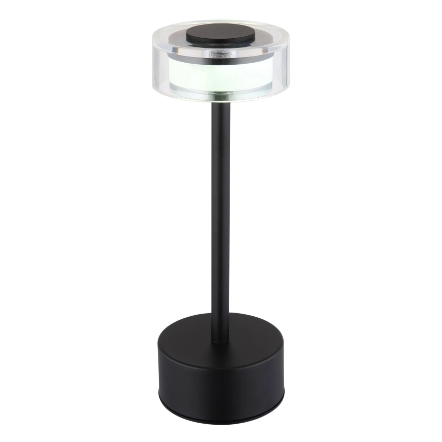 Globo - Lámpara de mesa LED táctil recargable y regulable LED/2,5W/3,7V 2700/4000/6500K 1800mAh negro