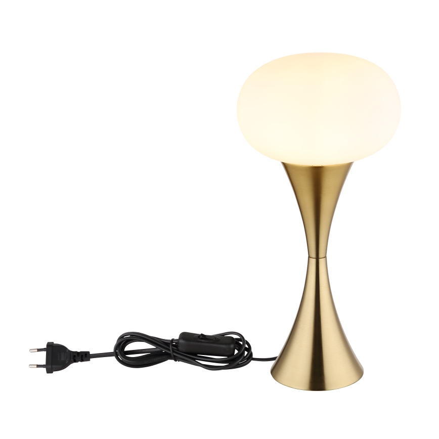 Globo - Lámpara de sobremesa 1xE14/25W/230V dorada