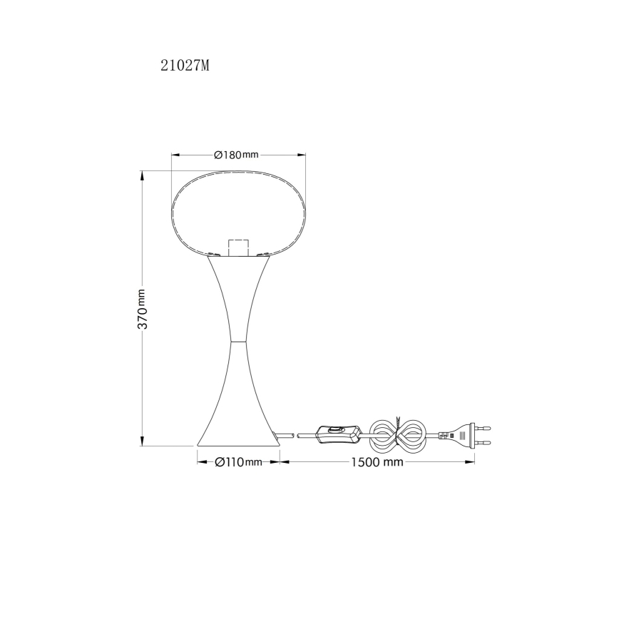Globo - Lámpara de sobremesa 1xE14/25W/230V dorada