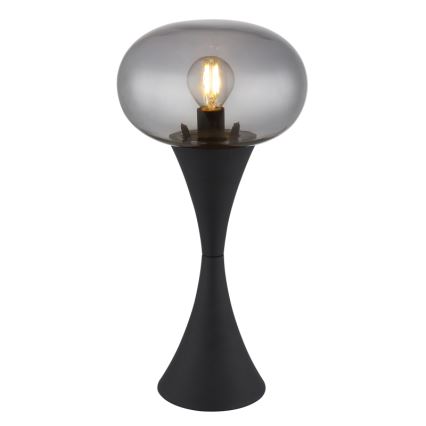 Globo - Lámpara de mesa 1xE14/25W/230V negro