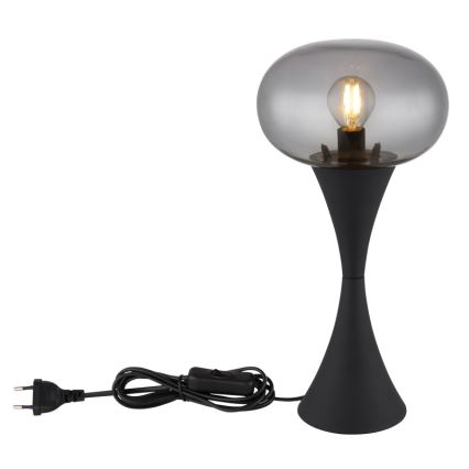 Globo - Lámpara de mesa 1xE14/25W/230V negro