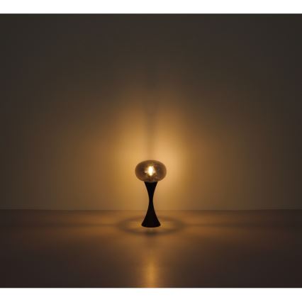 Globo - Lámpara de mesa 1xE14/25W/230V negro
