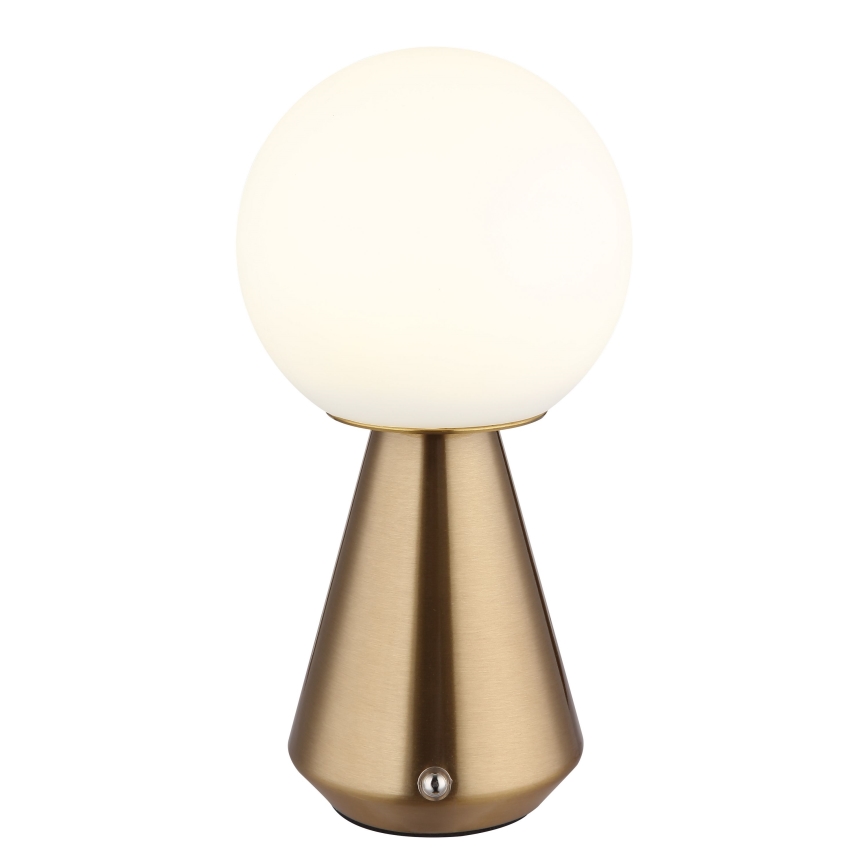 Globo - Lámpara de mesa LED táctil regulable para exterior LED/1,5W/5V 3000/4500/6500K 1800 mAh IP41 cobre